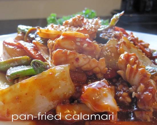 Pan-fried Calamari (오징어 볶음)